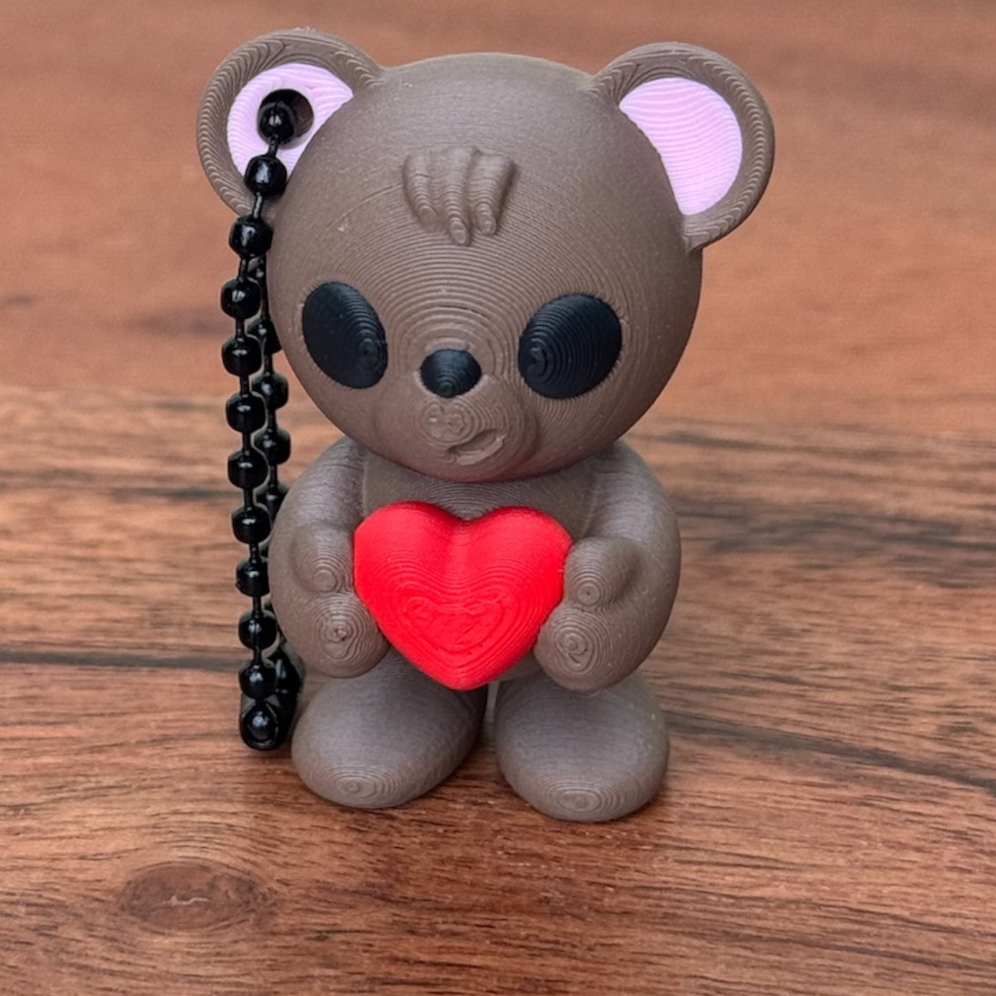 Teddy Huggleton Teddy Bear Keychain for Your Purse or Desk